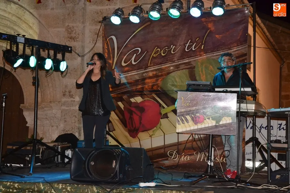 El dúo Va por ti en las fiestas de San Andrés del año pasado