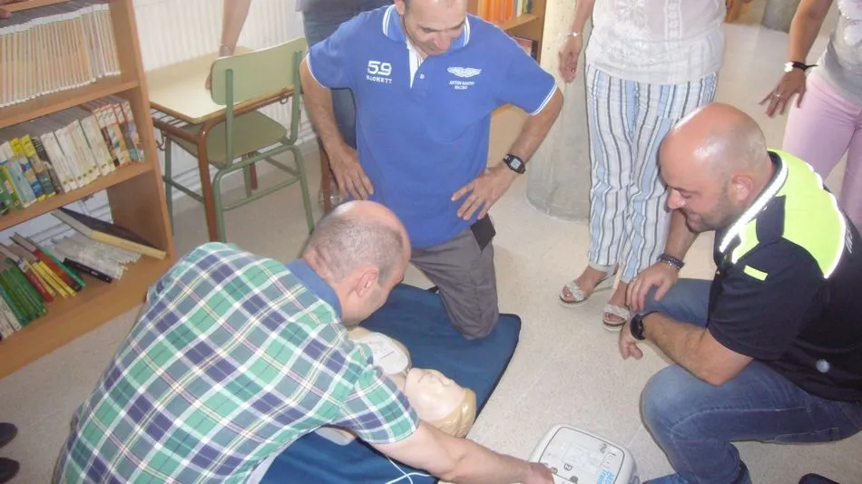 Foto 2 - Antonio Machado, un colegio cardioprotegido  