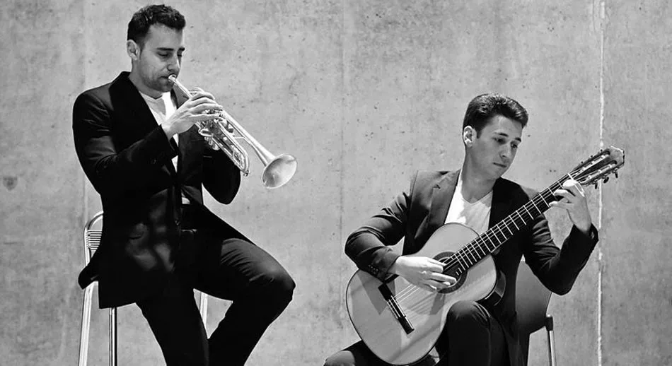 La agrupación Alium Dúo. Fotografía: Maxi del Campo