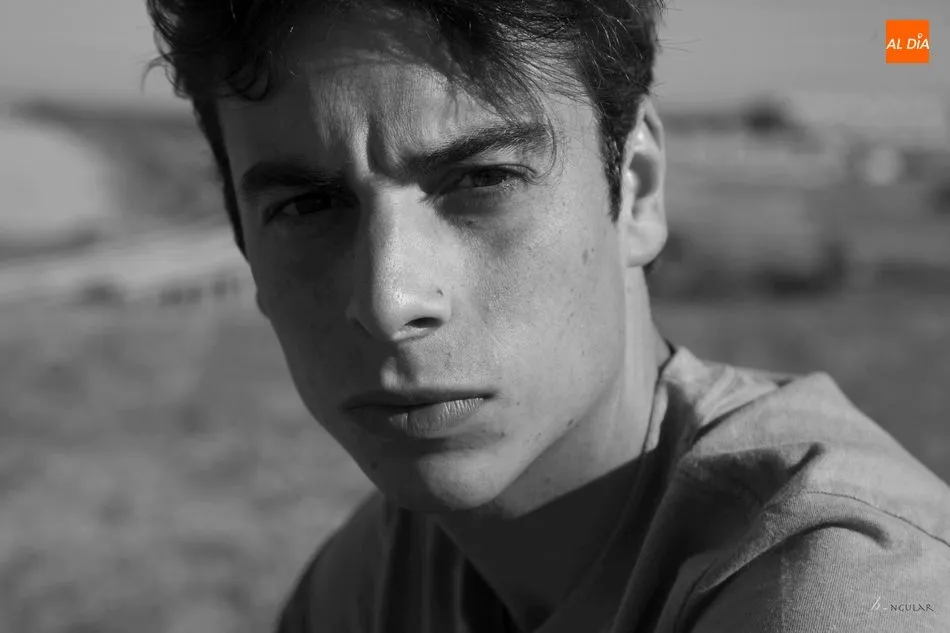 Alejandro Marcos en una entrevista para SALAMANCA AL DÍA | Fotos: Pablo Angular