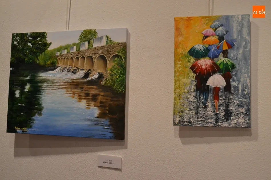 Foto 8 - El Taller de Pintura homenajea en la inauguraci&oacute;n de su exposici&oacute;n de fin de curso a un alumno...