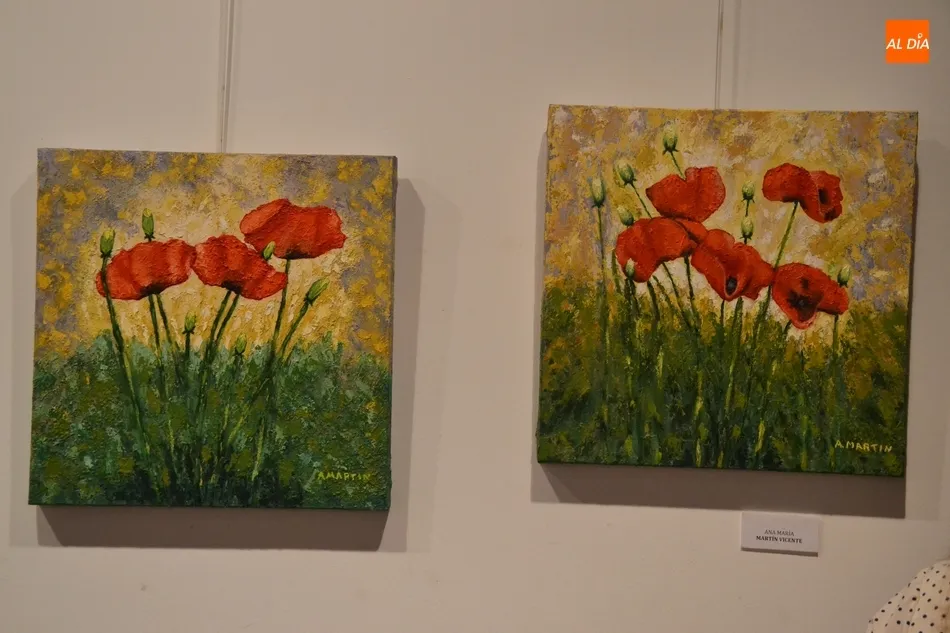 Foto 4 - El Taller de Pintura homenajea en la inauguraci&oacute;n de su exposici&oacute;n de fin de curso a un alumno...