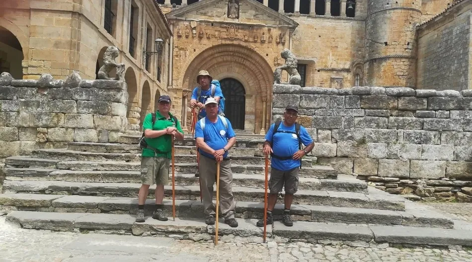Foto 3 - Cuatro mirobrigenses afrontan el Camino de Santiago del Norte  