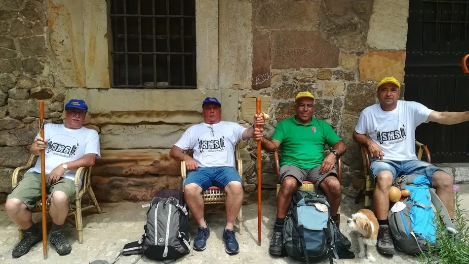 Foto 6 - Cuatro mirobrigenses afrontan el Camino de Santiago del Norte  