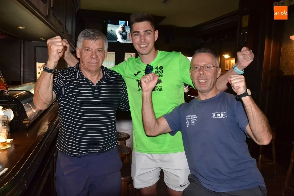 Eh, sácanos una foto: Celebrando la victoria de Nadal  