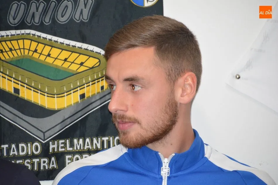 Sergio Molina en un acto del Salamanca UDS / Lydia González