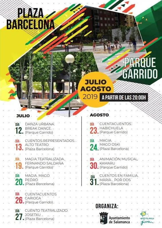 Foto 2 - El parque Garrido y la Plaza Barcelona, escenarios para espect&aacute;culos este verano