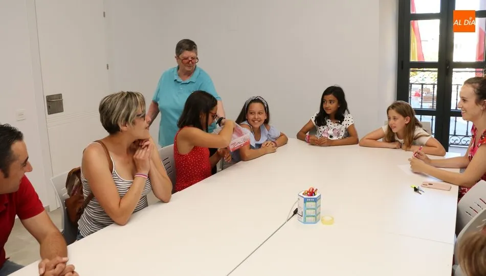 Uno de los momentos del sorteo