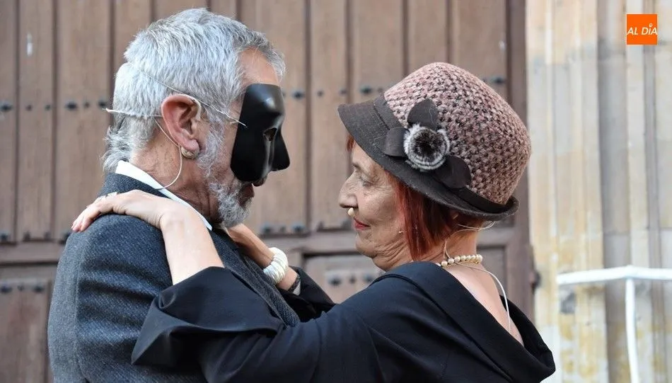 Una de las escenas del montaje, que se estrenaba este viernes. Foto de Fernando Sánchez