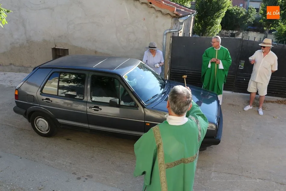 Foto 2 - Bele&ntilde;a celebra San Crist&oacute;bal con la tradicional bendici&oacute;n de veh&iacute;culos