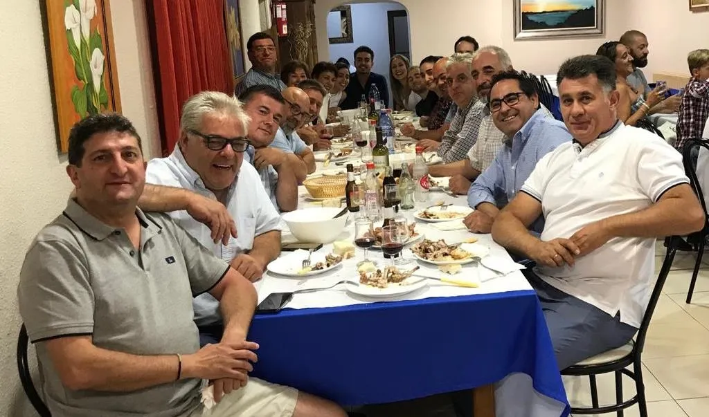 Foto 3 - Los miembros de Geastanfe se van de cena para festejar San Ferm&iacute;n  