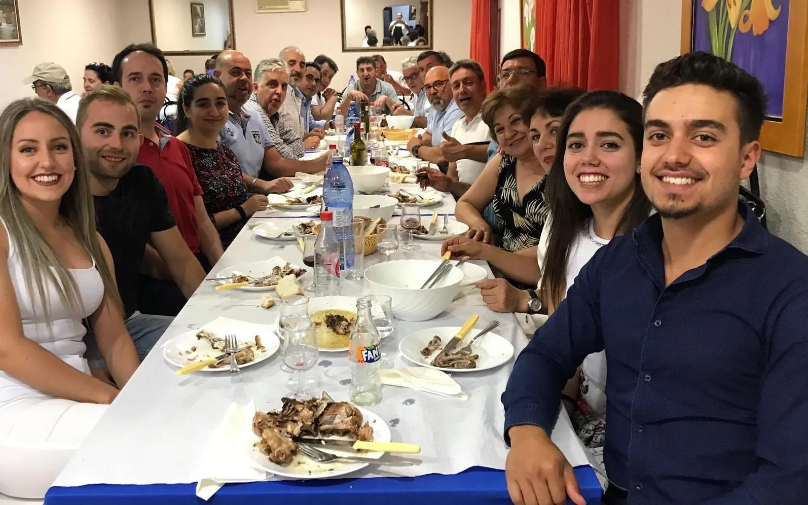 Foto 4 - Los miembros de Geastanfe se van de cena para festejar San Ferm&iacute;n  