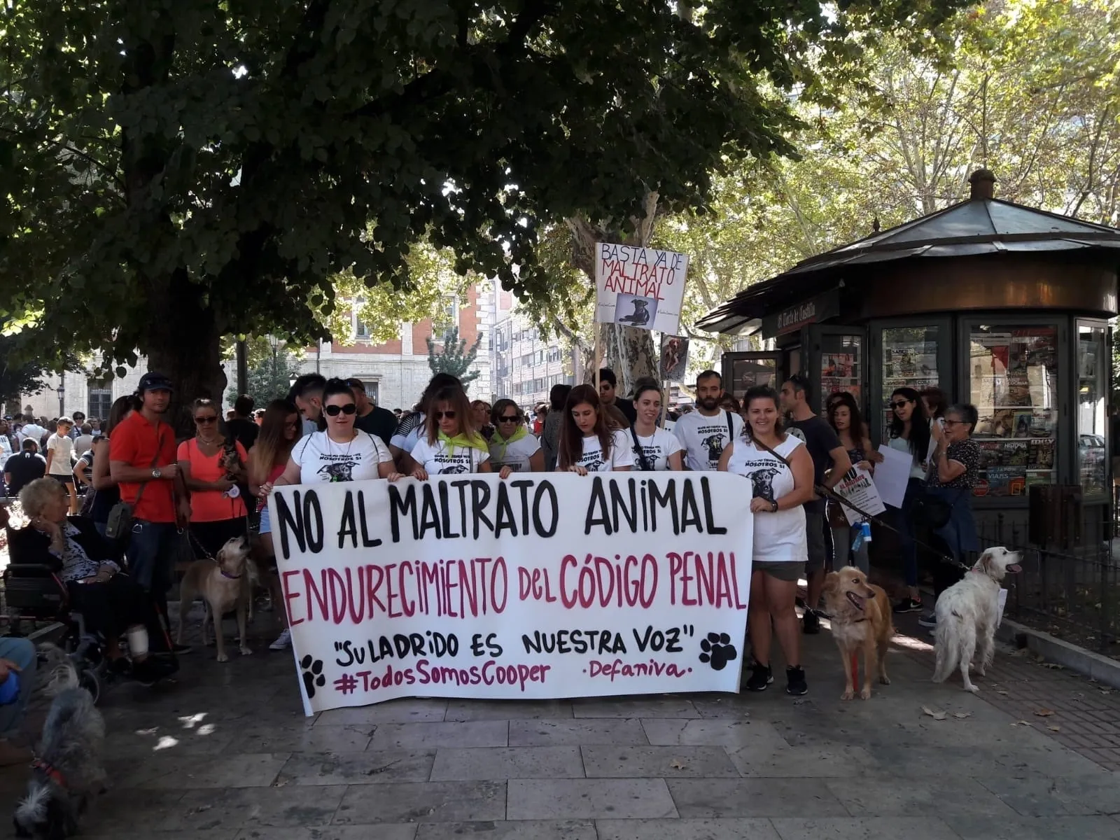 Manifestación en contra del maltrato animal / Europa Press