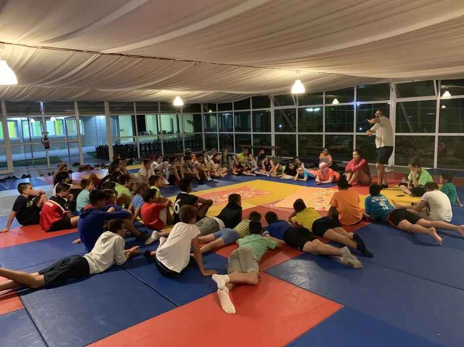 Foto 6 - Un centenar de peque&ntilde;os judokas asisten a un campamento de verano en Aldead&aacute;vila  