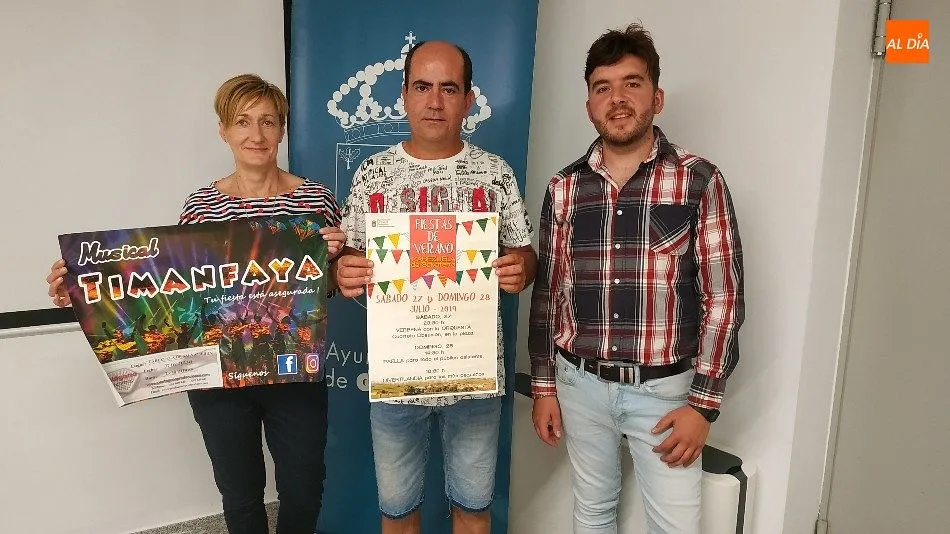 Yolanda Alonso, Primi Rodríguez y Roberto Hernández