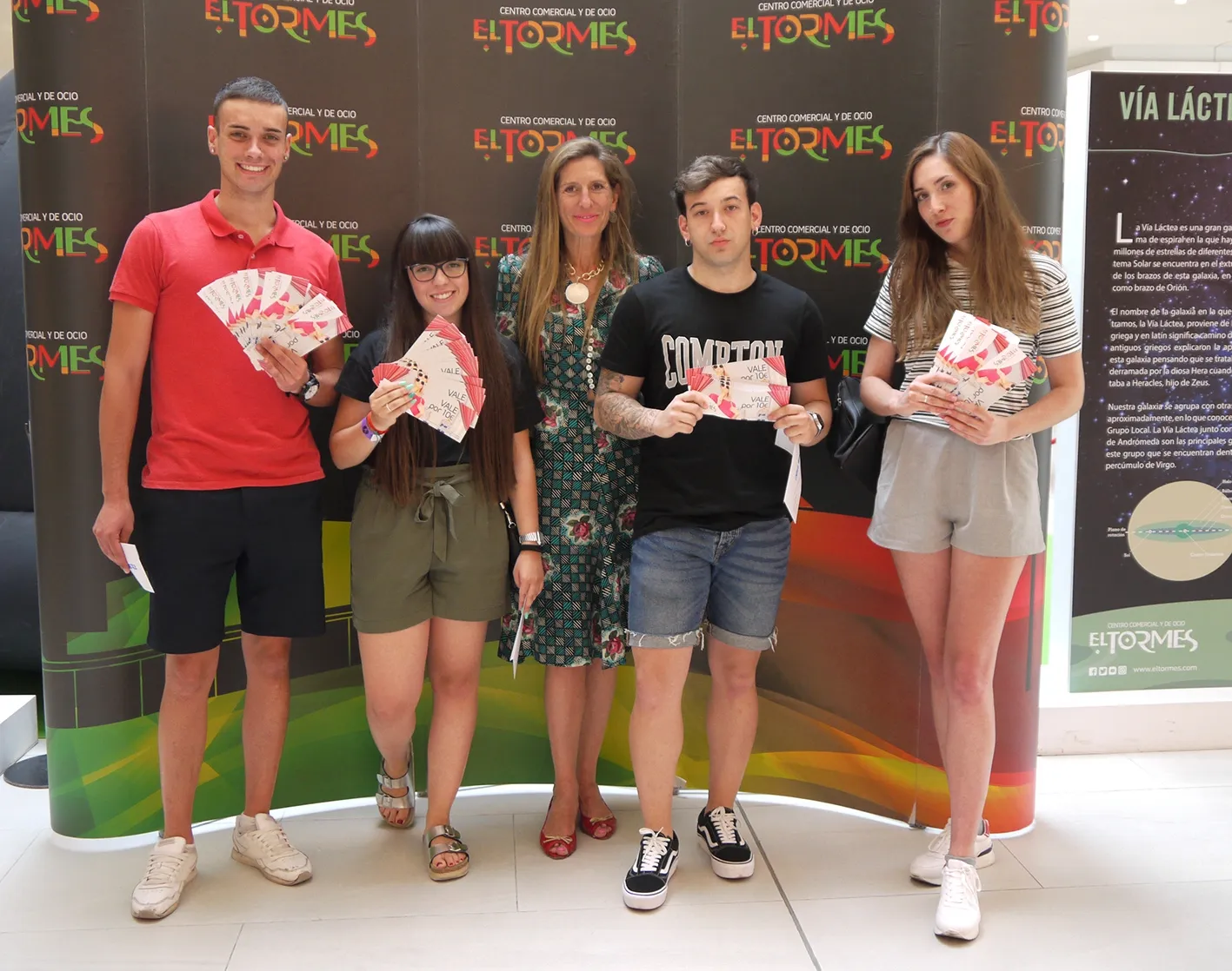 Entrega de premios de las rebajas de verano