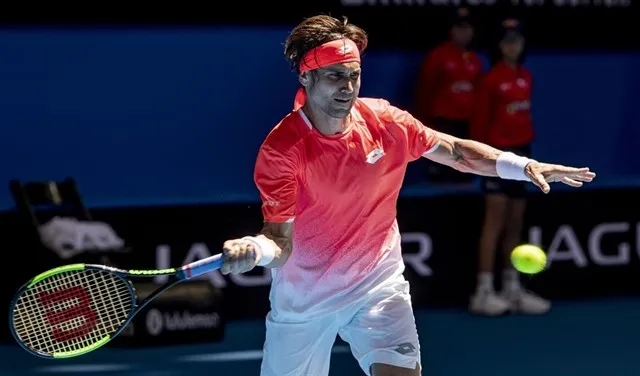 David Ferrer durante un partido de tenis / Europa Press