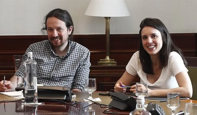 Pablo Iglesias e Irene Montero / Europa Press