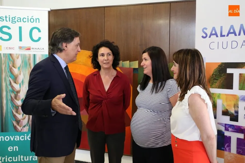 Foto 4 - Ainhoa Mart&iacute;nez investiga cultivos que sean m&aacute;s resistentes frente a las plagas