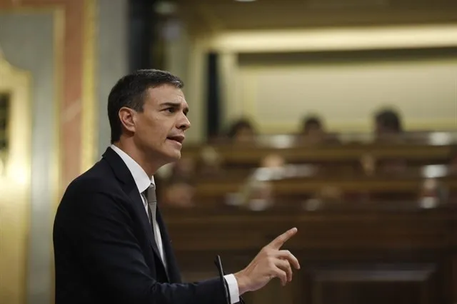 Pedro Sánchez en el Congreso de los Diputados / Europa Press