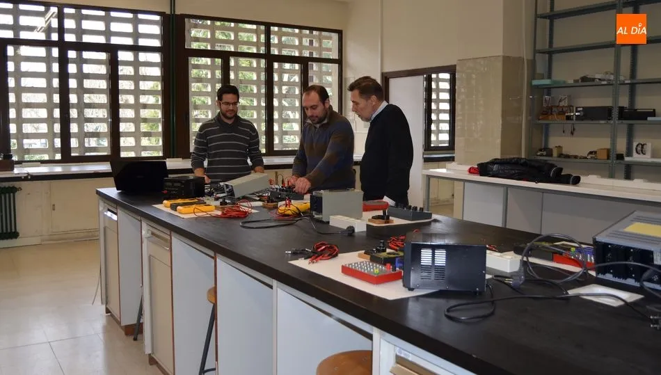 Aula de la Escuela Superior de Ingeniería Industrial de Béjar