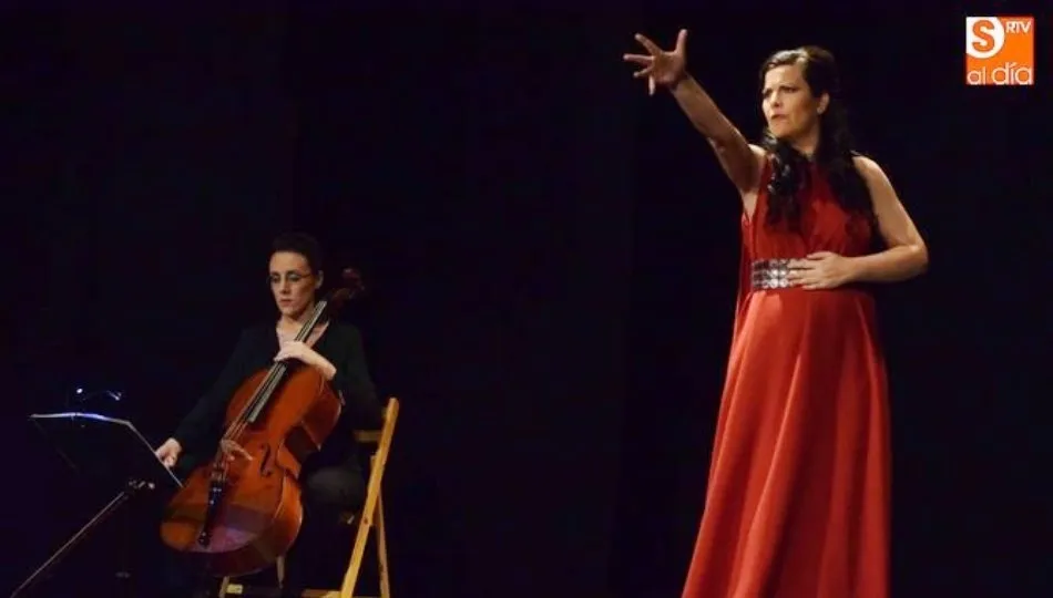 Nuria Galache Sánchez en una representación anterior