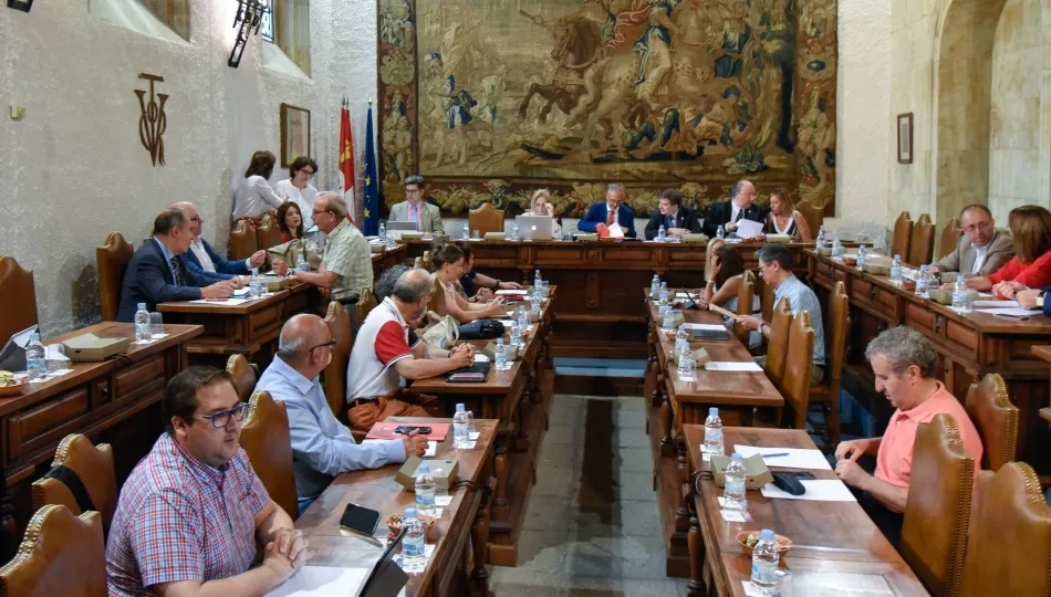 Consejo de Gobierno de la Universidad de Salamanca. Foto USAL
