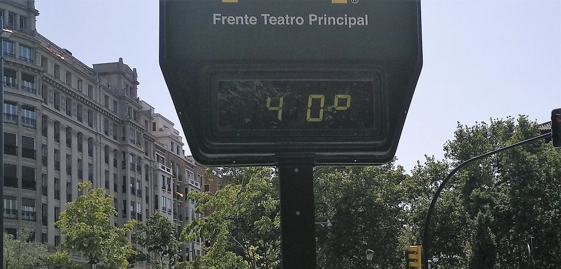 Temperatura registrada por los termómetros / Europa Press