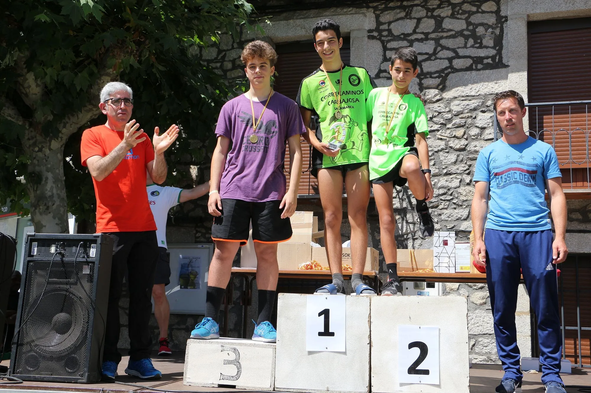 Foto 2 - Daniel S&aacute;nchez y Ver&oacute;nica S&aacute;nchez se imponen en el Cross de la Honfr&iacute;a