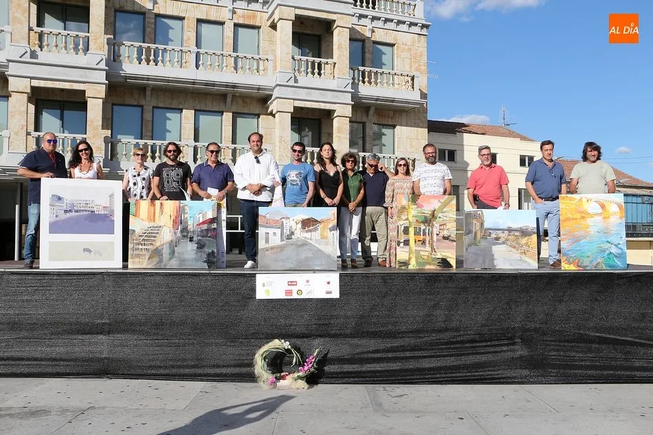 Óscar Herrán gana el Certamen de Pintura Rápida de Guijuelo