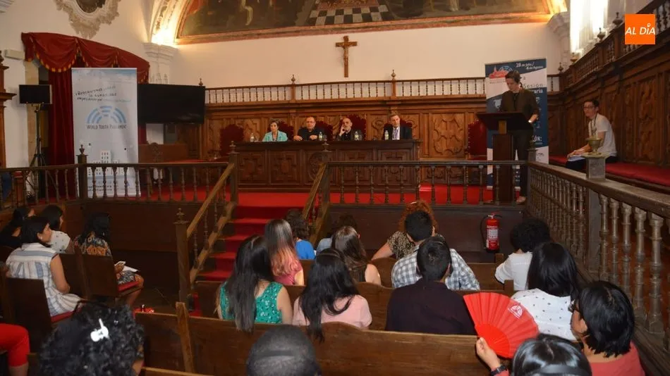 La Universidad Pontificia acoge la sesión plenaria del Parlamento Universal de la Juventud  