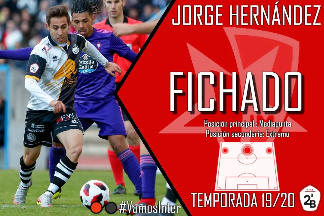 El ex de Unionistas Jorge Hernández refuerza al Internacional de Madrid