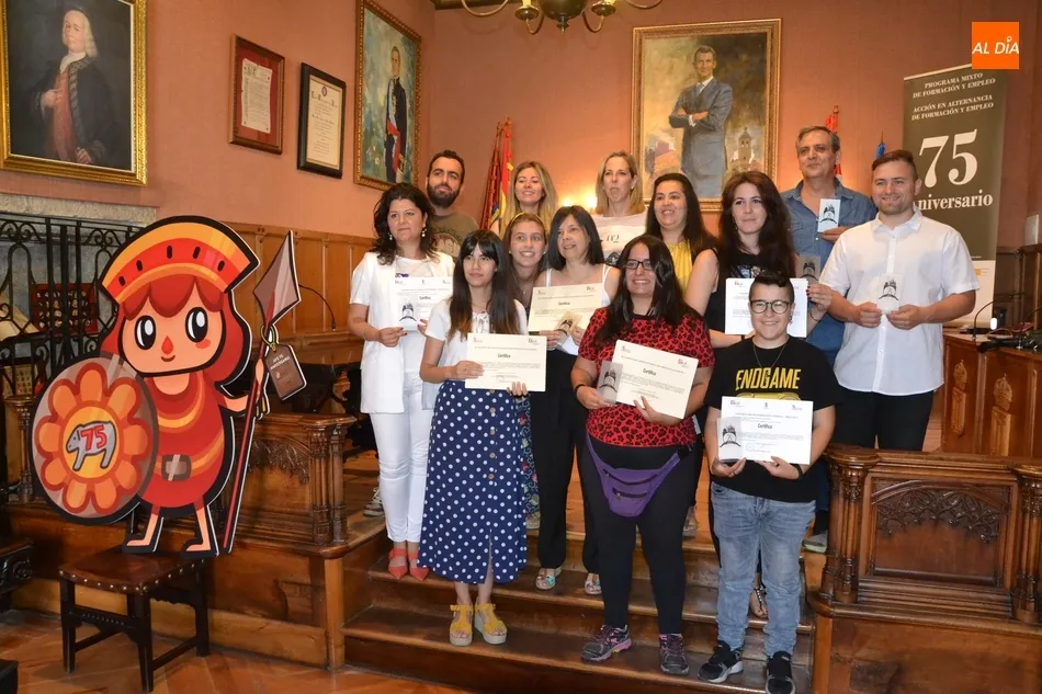 Clausurado el innovador programa formativo que ha gestionado los actos del 75 Aniversario  