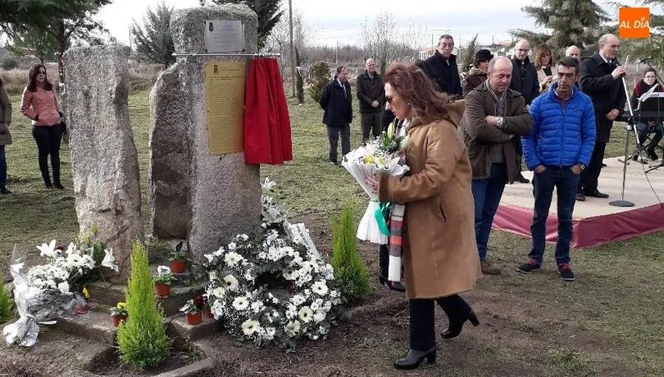 Homenaje que tuvo lugar en diciembre a las víctimas del accidente