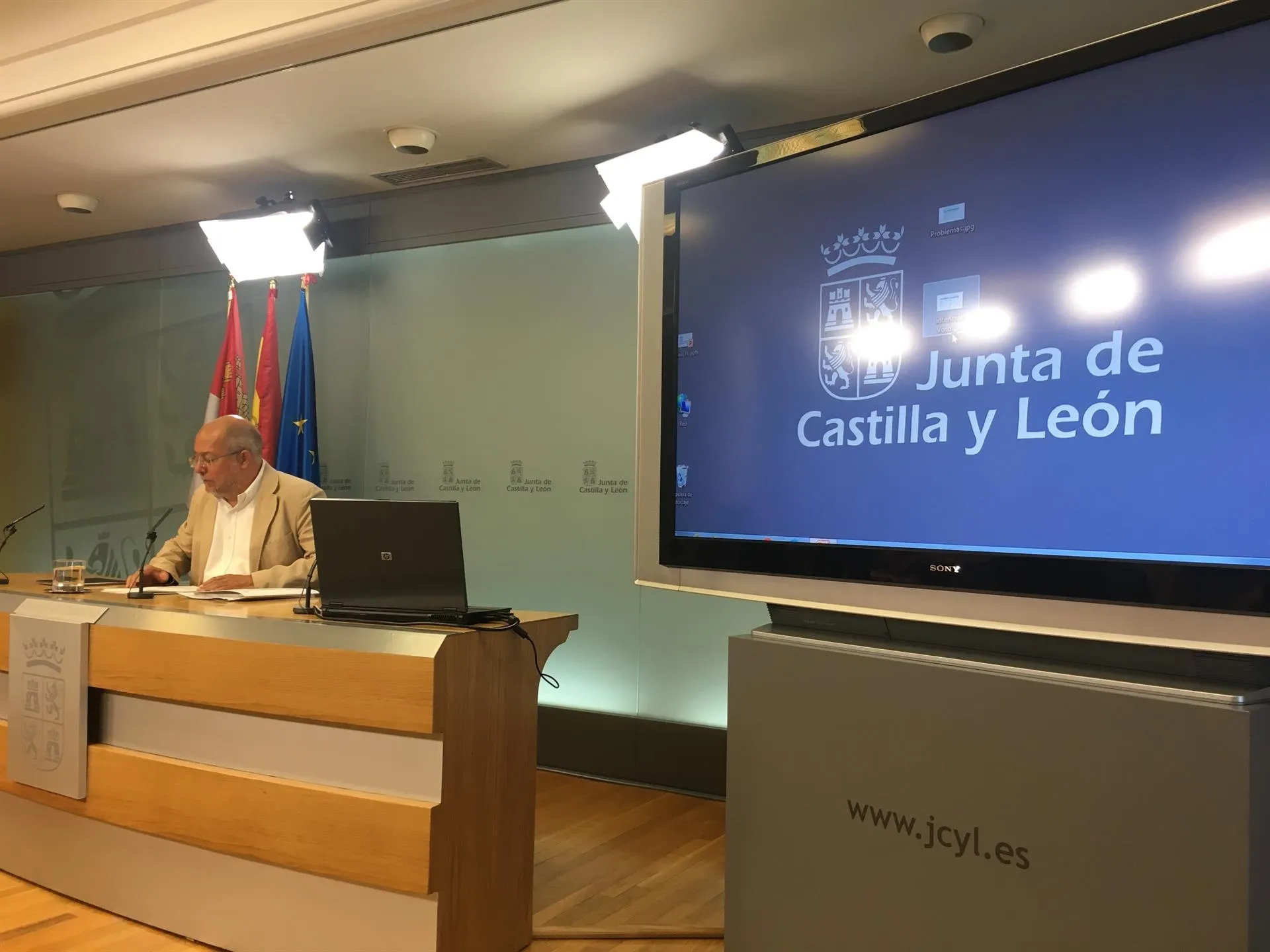 Igea durante su comparecencia / Europa Press