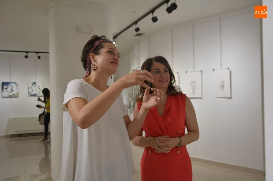 Foto 6 - La artista madrile&ntilde;a Irene Araus expone en el Espacio Joven la armon&iacute;a entre el ser humano y la...