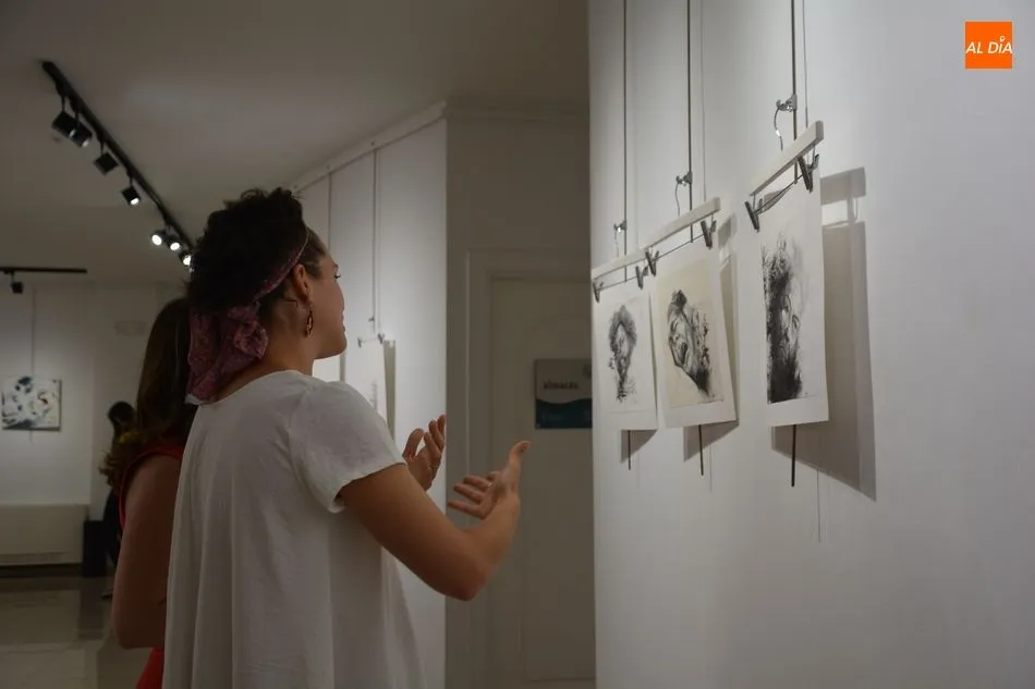 Foto 4 - La artista madrile&ntilde;a Irene Araus expone en el Espacio Joven la armon&iacute;a entre el ser humano y la...