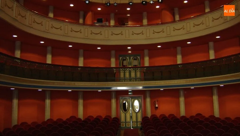 Interior del Teatro Cervantes de Béjar