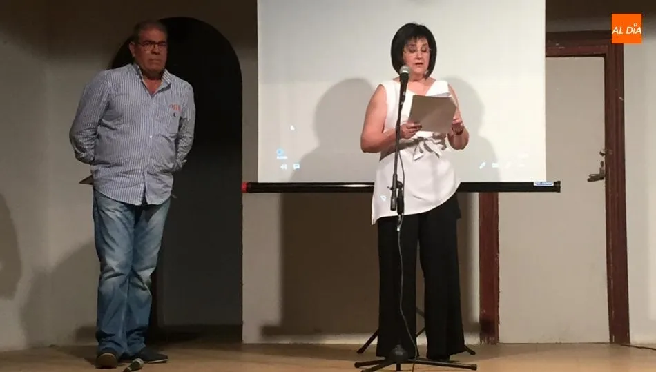 Momento del pregón pronunciado por Patrocinio Rodríguez, gerente de Aspace