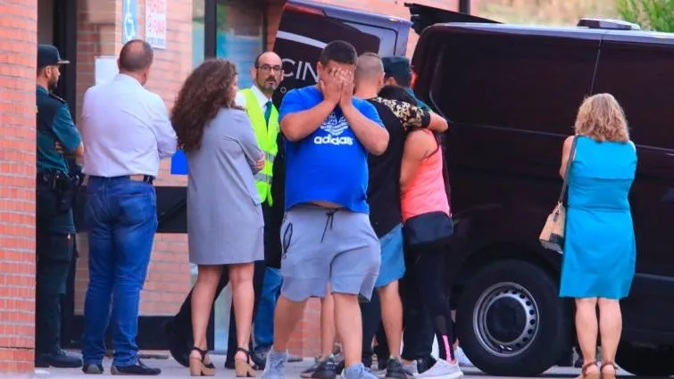 Familiares de la víctima