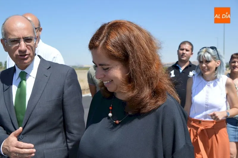 Foto 3 - Diputaci&oacute;n mejora el firme de la N-501 en su acceso a Nuevo Naharros