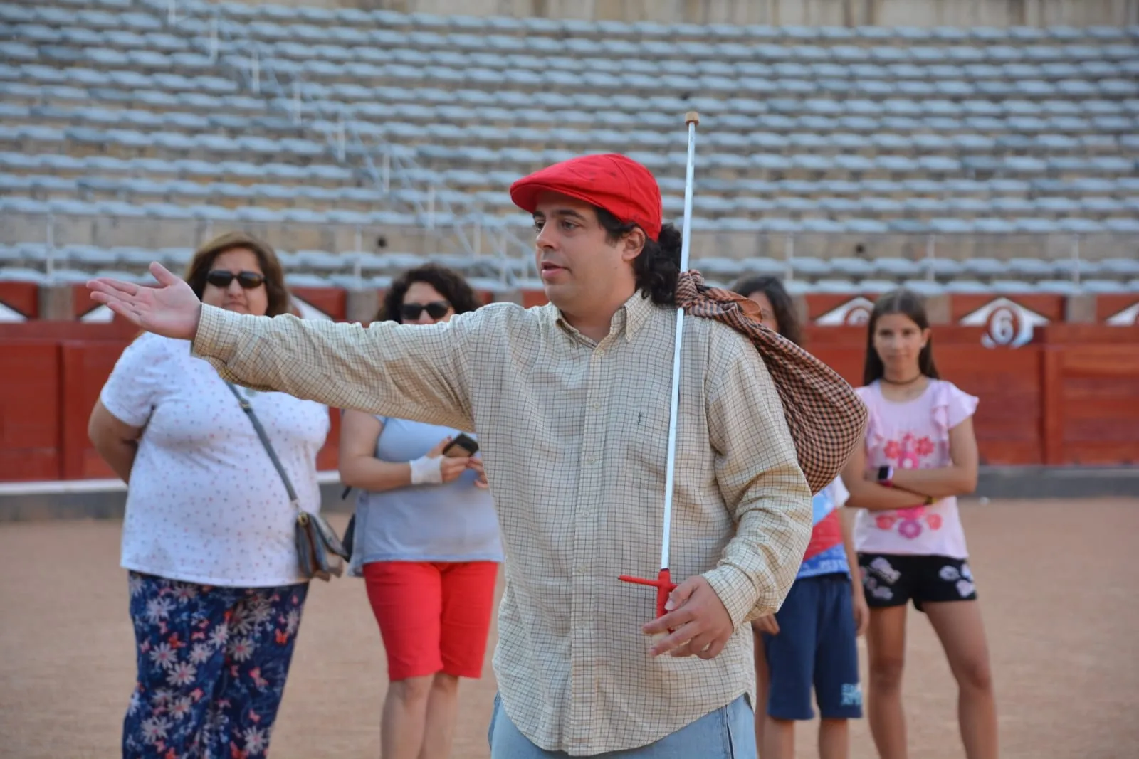 Un momento de la visita / Lydia González