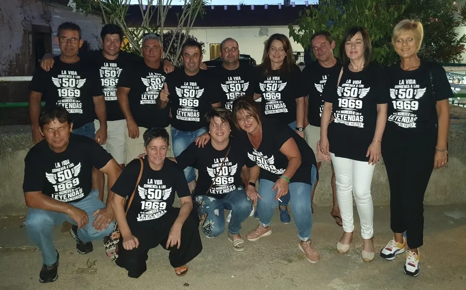 Los Quintos de Martín de Yeltes de 1969 celebran su medio siglo de vida  