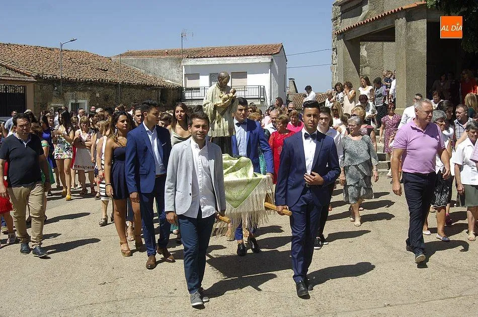 Procesión del año pasado en El Sahugo