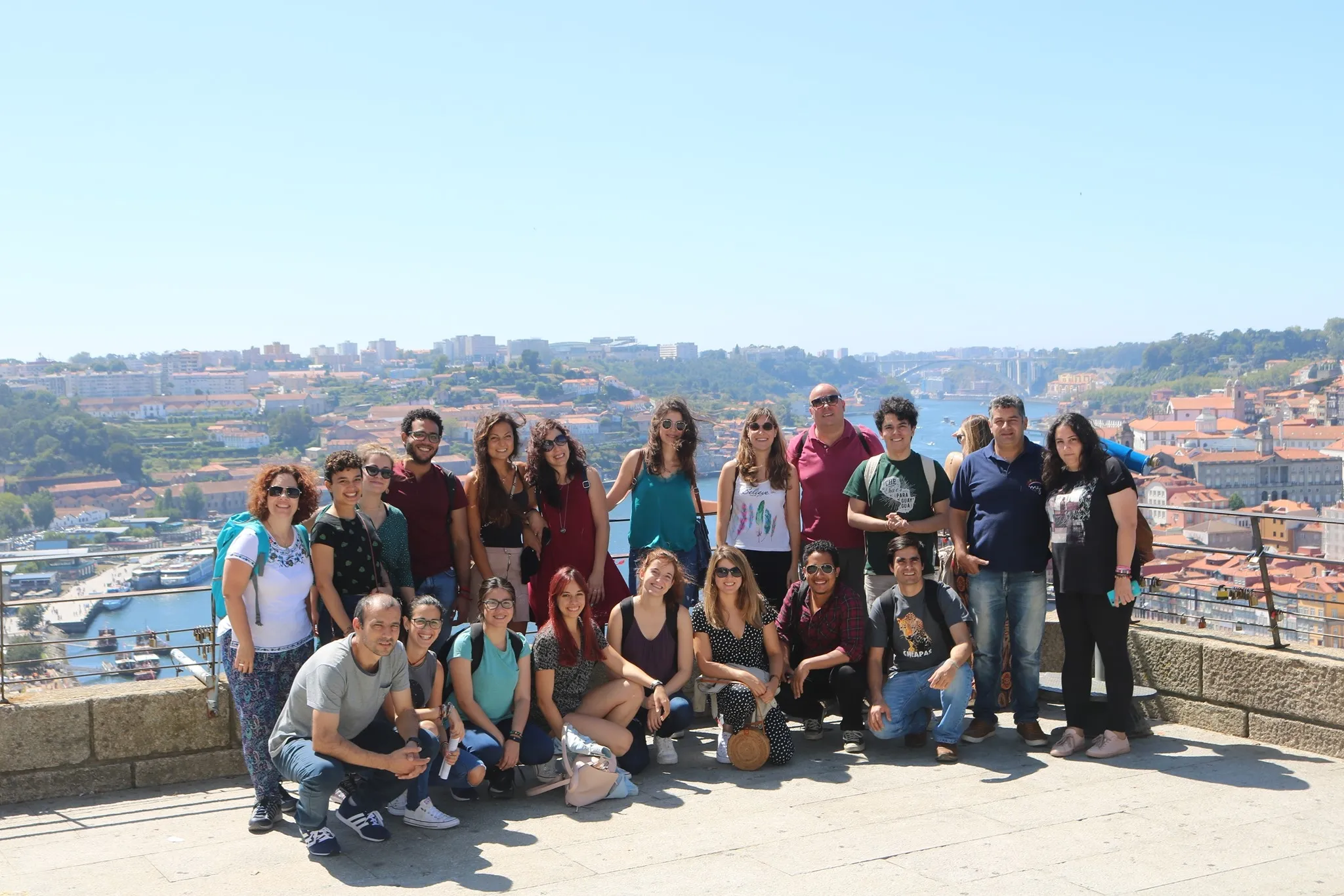 Grupo de trabajadores salmantinos que acudieron a las jornadas de formación