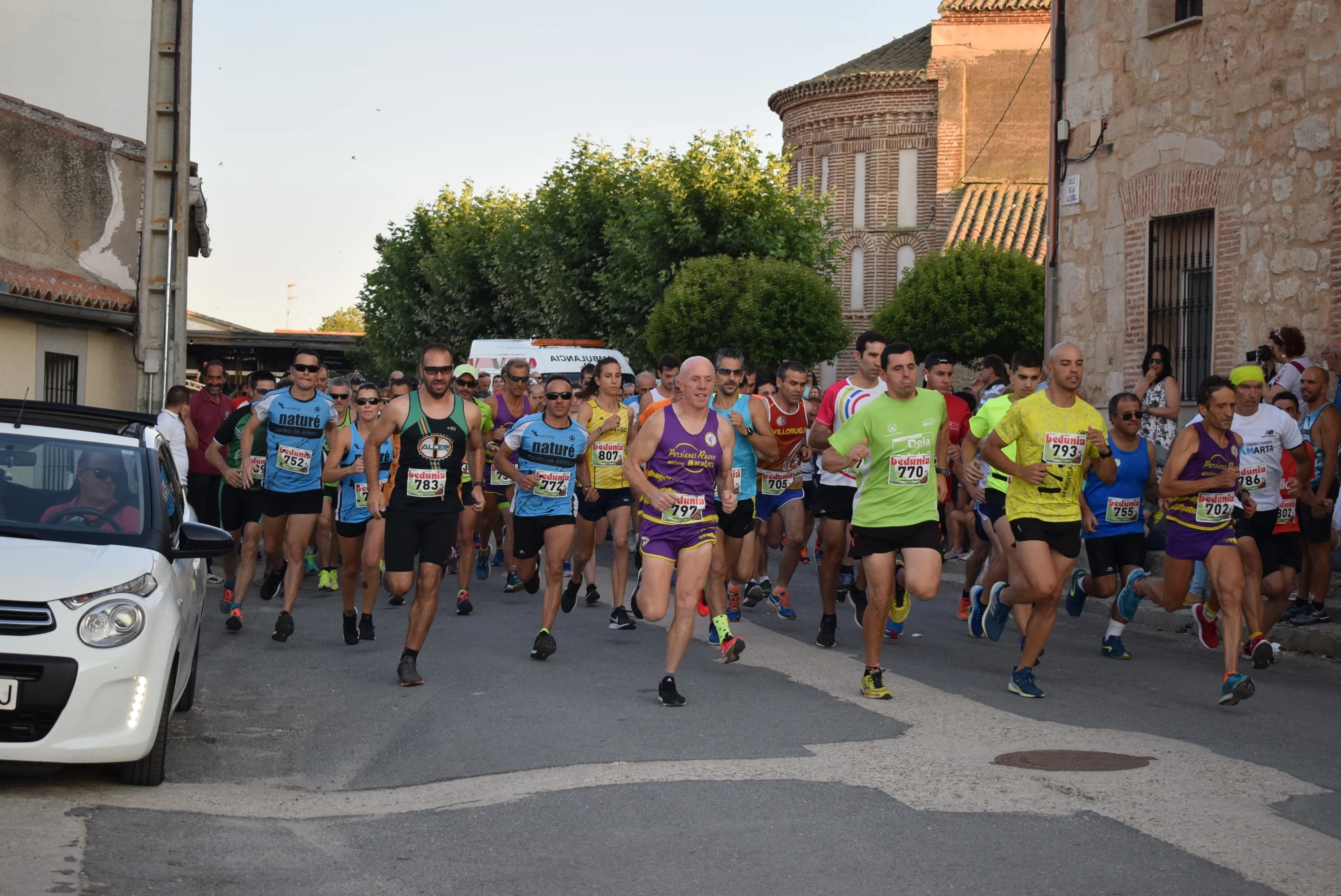 Salida de la carrera en la categoría absoluta / Diputación de Salamanca