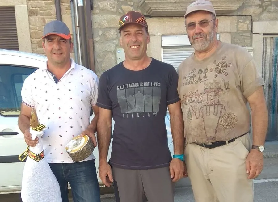 Javier de Pablos se proclamaba campeón en la tirada al plato de Majuges seguido de Evelio Tabernero y José Gistao