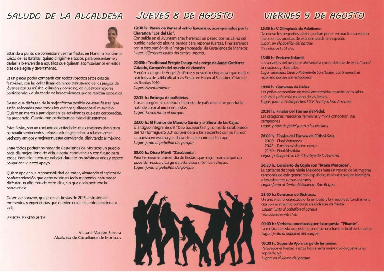 Foto 4 - Todo a punto en Castellanos de Moriscos para el inicio de su fiesta este jueves