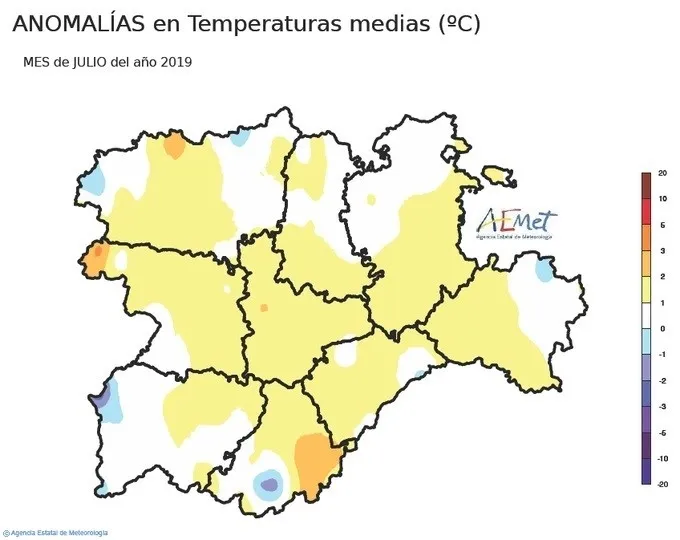 Mapa de Castilla y León / Europa Press