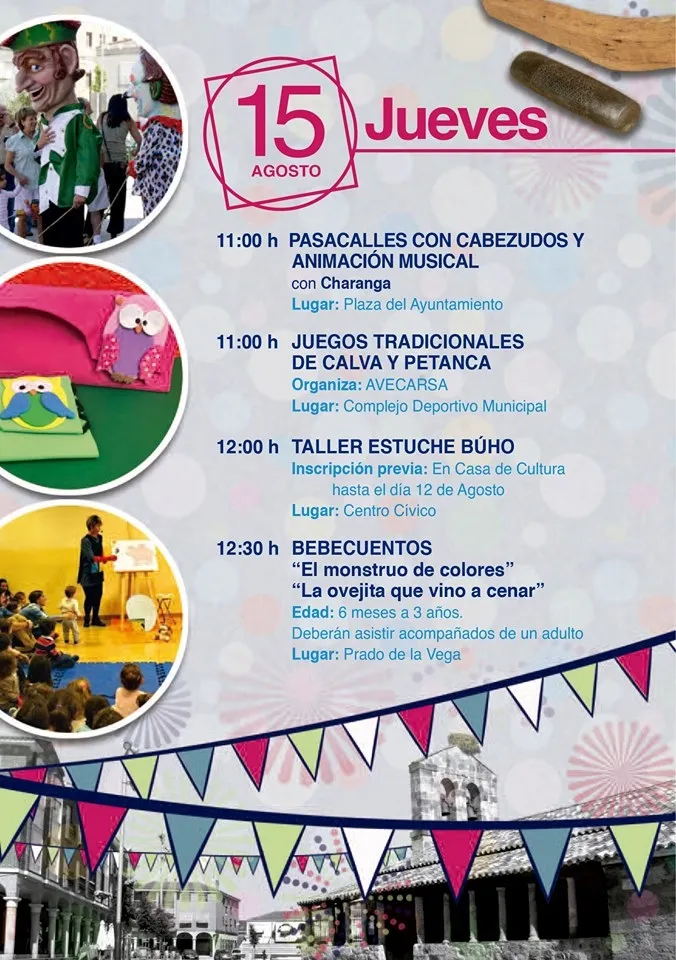 Foto 11 - Las fiestas de San Roque de Carbajosa incluyen m&aacute;s de 60 actividades y destacadas novedades &nbsp;